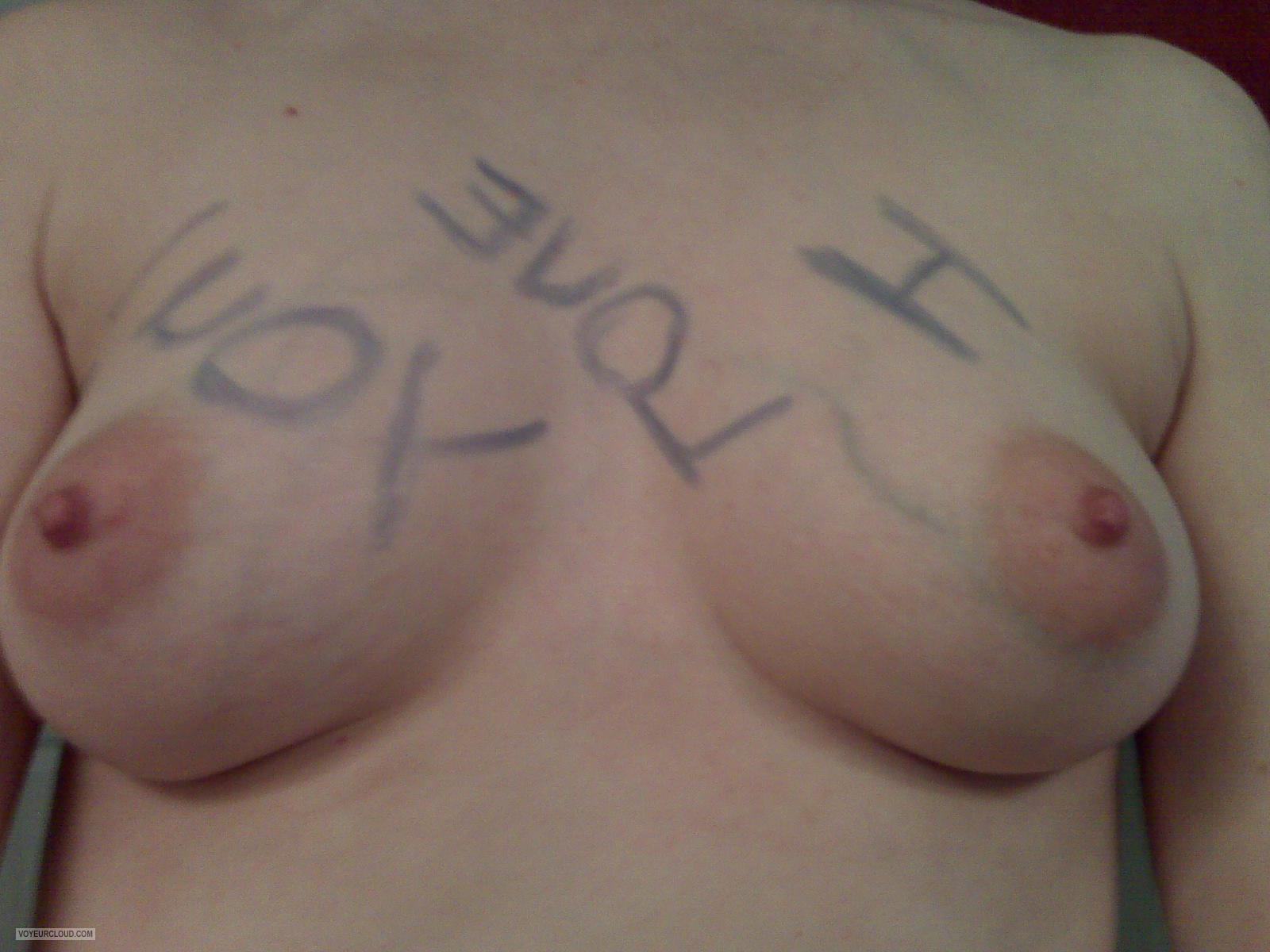 Small Tits Of My Wife Selfie by KKitty